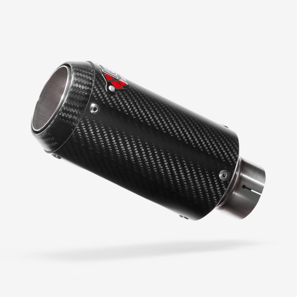 Lextek Carbon Fibre CP8C Exhaust Silencer 150mm 51mm