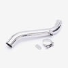 Lextek GP1 Matt S/Steel GP Stubby Exhaust 240mm with Link Pipe