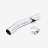 Lextek GP1 Matt S/Steel GP Stubby Exhaust System 240mm for Yamaha FZS 600 Fazer (97-03)