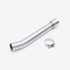 Lextek YP4 S/Steel Stubby Exhaust 200mm with Link Pipe for Yamaha FZS 1000 (00-05)