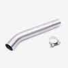 Lextek OP1 Matt S/Steel Exhaust 350mm with Link Pipe for Yamaha YZF600R Thunder Cat (95-07)