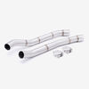 Lextek SP9C Gloss Carbon Fibre Exhaust 300mm with Link Pipes for Kawasaki ZZR1400 (12-19)