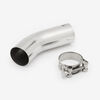 Lextek XT10 Matt S/Steel Hexagonal Exhaust 210mm with Link Pipe for BMW S1000RR (15-16)