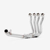 Lextek OP1 Matt S/Steel Exhaust System 350mm for Suzuki GSX-S 1000 F (15-20)