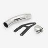 Lextek SP11C Gloss Carbon Fibre Exhaust 200mm Low Level with Link Pipe