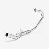 Lextek OP4 Polished S/Steel Exhaust System 200mm for Lexmoto LS-N 125