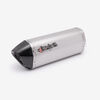 Lextek Matt Stainless Steel S41 Exhaust Silencer (4 Bolt)