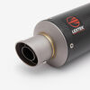 Lextek Carbon Fibre GP8C Stubby Exhaust Silencer 240mm 51mm