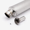 Lextek Stainless Steel OU1 Underseat Exhaust Silencer 300mm 51mm