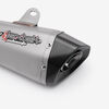 Lextek Matt Stainless Steel XP10L Hexagonal Exhaust Silencer 210mm 51mm (Left Hand)