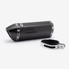 Lextek Carbon Fibre SP48C Exhaust Silencer 350mm (4 Bolt)