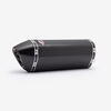 Lextek Carbon Fibre SP48C Exhaust Silencer 350mm (4 Bolt)