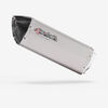 Lextek Matt Stainless Steel S31 Exhaust Silencer (3 Bolt)