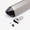 Lextek Matt Stainless Steel S32 Exhaust Silencer (3 Bolt)