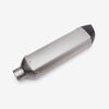 Lextek Matt Stainless Steel VP1 Exhaust Silencer 300mm with Carbon Tip 51mm