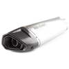 Lextek Titanium ST4 Exhaust Silencer 350mm 60mm