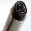 Lextek Matt Stainless Steel VP1L Exhaust Silencer 300mm with Carbon Tip 51mm (Left Side)