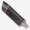 Lextek Gloss Carbon Fibre SP9C Exhaust Silencer 300mm 51mm