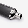 Lextek Gloss Carbon Fibre SP7C Exhaust Silencer 51mm