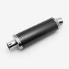 Lextek Carbon Fibre OP8C Oval Exhaust Silencer 350mm 51mm