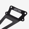 Lextek Exhaust Hanger and Pillion Delete Plate for Lexmoto LXR and LXR SE 125 Black