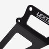 Lextek Exhaust Hanger and Pillion Delete Plate for Lexmoto LXR and LXR SE 125 Black