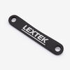 Lextek Exhaust Hanger and Pillion Delete Plate for Lexmoto LXR and LXR SE 125 Black