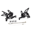 Lextek Black Rear Sets for Suzuki GSX 1300 R Hayabusa (08-16)