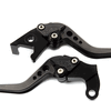 Lextek CNC Brake & Clutch Lever Set F-88 / K-750 Short Black