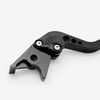 Lextek CNC Brake & Clutch Lever Set for LXR SE, F18-7 / S-13H Short Black