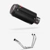 Lextek CP8C Full Carbon Exhaust System 150mm for Yamaha YZF R3 (15-18)