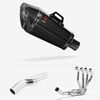 Lextek XP8C Carbon Fibre Exhaust System 210mm for Kawasaki Versys 1000 (15-18)