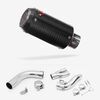 Lextek CP8C Full Carbon Exhaust 150mm with Link Pipe for Honda CB1000R (08-17)