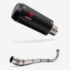 Lextek CP9C Full Carbon Exhaust System 180mm Low Level for Honda MSX Grom 125 (13-16)