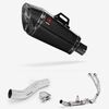 Lextek XP8C Carbon Fibre Exhaust System 210mm for Honda CBR500R & CB500F/X (13-15)