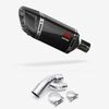 Lextek SP11C Gloss Carbon Fibre Exhaust 200mm with Link Pipe for BMW S1000 XR (15-19)