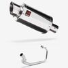 Lextek YP4 S/Steel Stubby Exhaust System 200mm for Lexmoto LXR 125