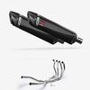 Lextek Stainless Steel SP7C Carbon Fibre Exhaust System 400mm