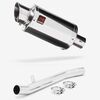 Lextek YP4 S/Steel Stubby Exhaust 200mm with Link Pipe for Suzuki GSF1200 Bandit (96-06)