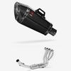 Lextek XP8C Carbon Fibre Exhaust System 210mm for Suzuki GSXR 1000 (17-