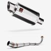 Lextek YP4 S/Steel Stubby Exhaust System 200mm Low Level for Honda MSX Grom 125 (13-16)