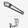 Lextek MP4 S/Steel Megaphone Exhaust System 300mm Low Level for Yamaha MT-09 (13-20)