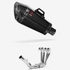 Lextek XP8C Carbon Fibre Exhaust System 210mm for Yamaha YZF R6 (06-16)