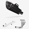 Lextek XP8C Carbon Fibre Exhaust System 210mm for Suzuki GSF 600/650/1200 Bandit (95-06)