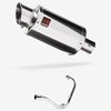 Lextek YP4 S/Steel Stubby Exhaust System 200mm for Lexmoto Michigan 125